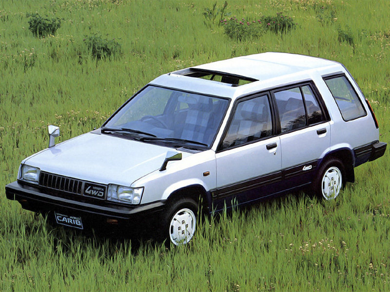 Toyota Sprinter Carib (AL25G) 1 поколение, универсал (08.1982 - 04.1986)